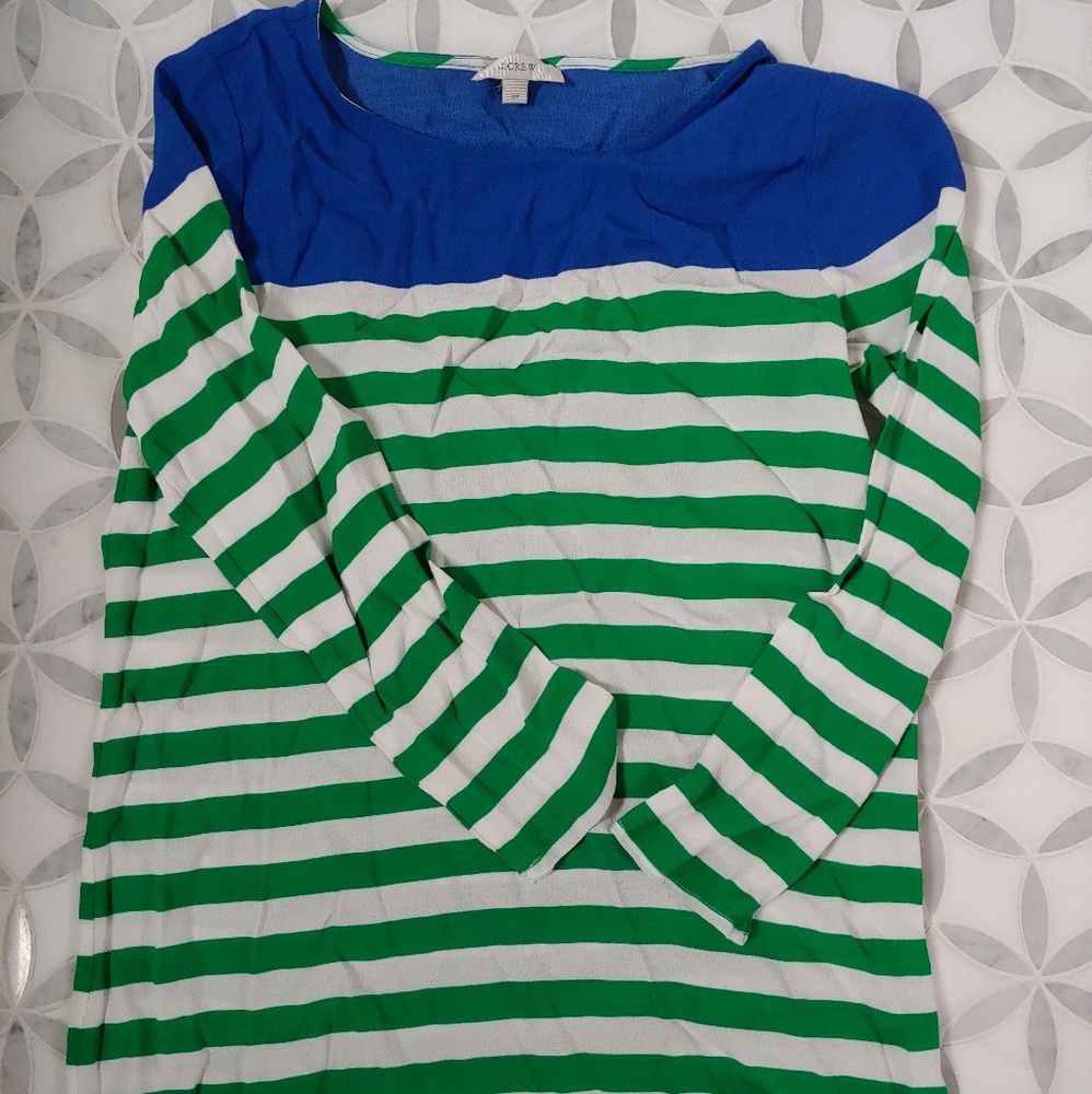 ⚓⛵Preppy J Crew Blouse ⚓⛵